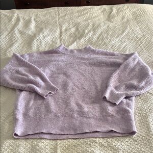 Ann Taylor Factory Lilac Women's cozy Sweater